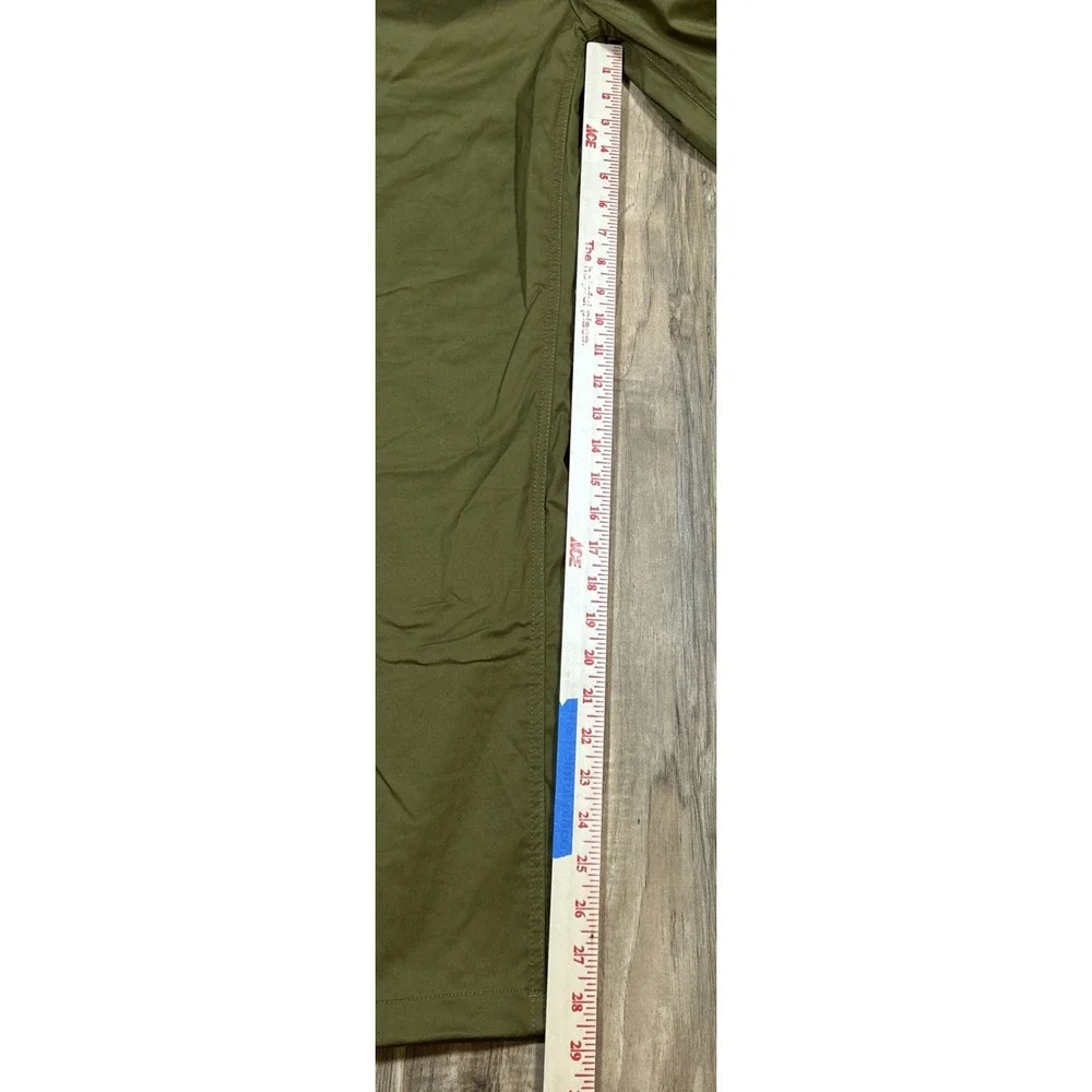 Woof Pants Men's XS Khaki Green Mesh Lined Commando Chino Elastic Stretch - Picture 12 of 12